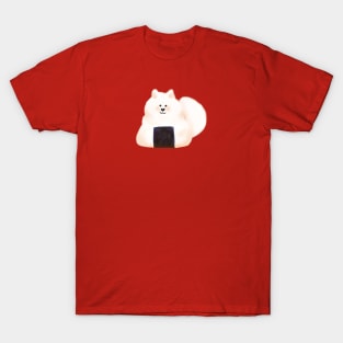 Rice Cake Samoyed Dog T-Shirt